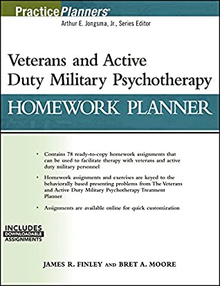 Download Veterans and Active Duty Military Psychotherapy Homework Planner (PracticePlanners) - James R. Finley file in PDF